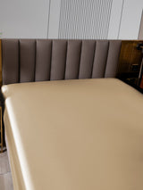 [Beige] SilkSilky-DE 22Momme Spannbettlaken 005