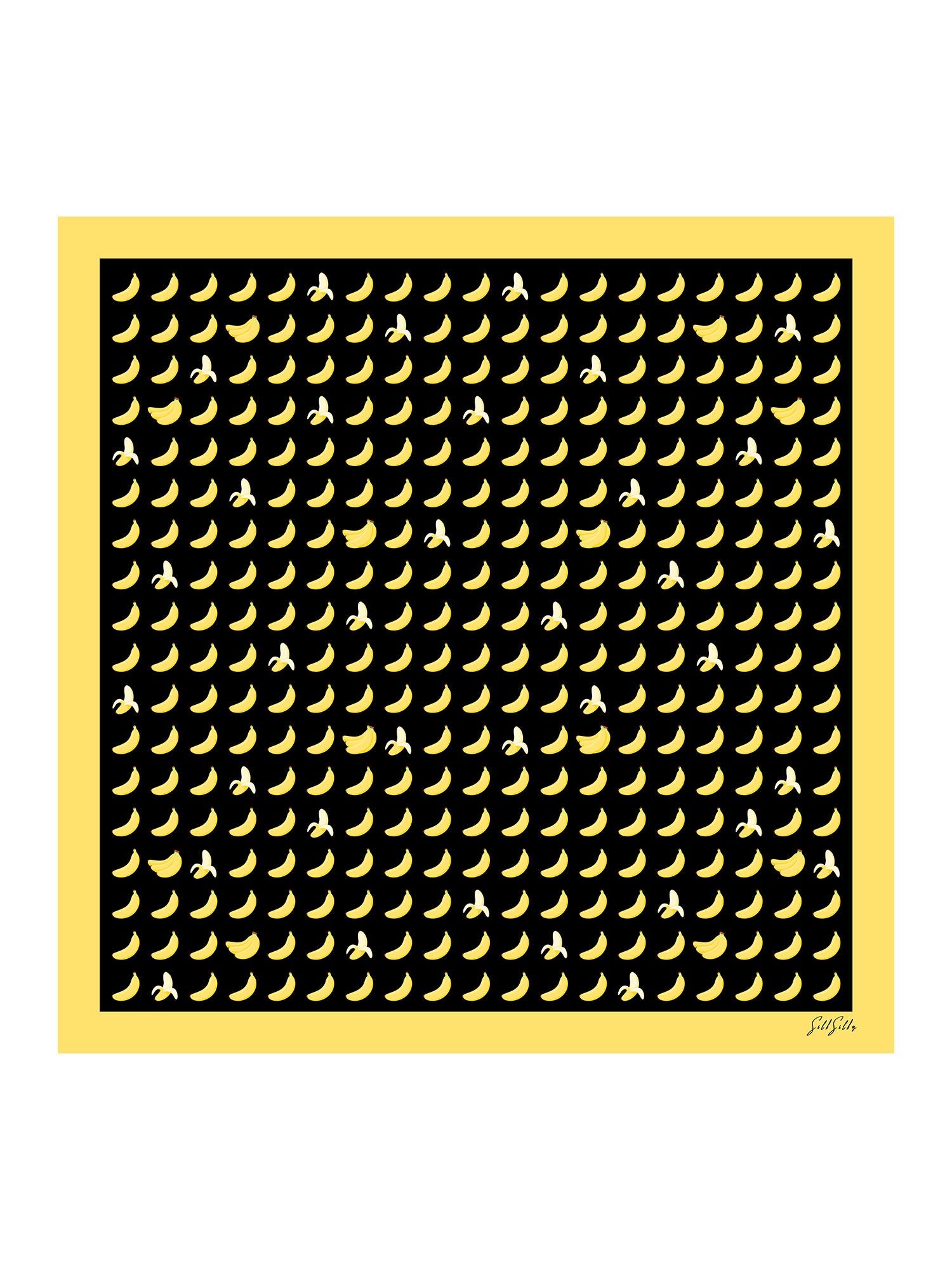 [Schwarze Banane] SilkSilky-DE Scarf 001