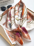 SilkSilky DE Reine Seide Scarf Orange 003