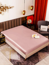 [Pfirsichhaut] SilkSilky-DE 19Momme Spannbettlaken 001
