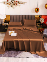 [Kaffee] SilkSilky-DE 19Momme Bettwäsche Sets 002