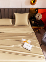 [Beige] SilkSilky-DE Bettwäsche Sets 003