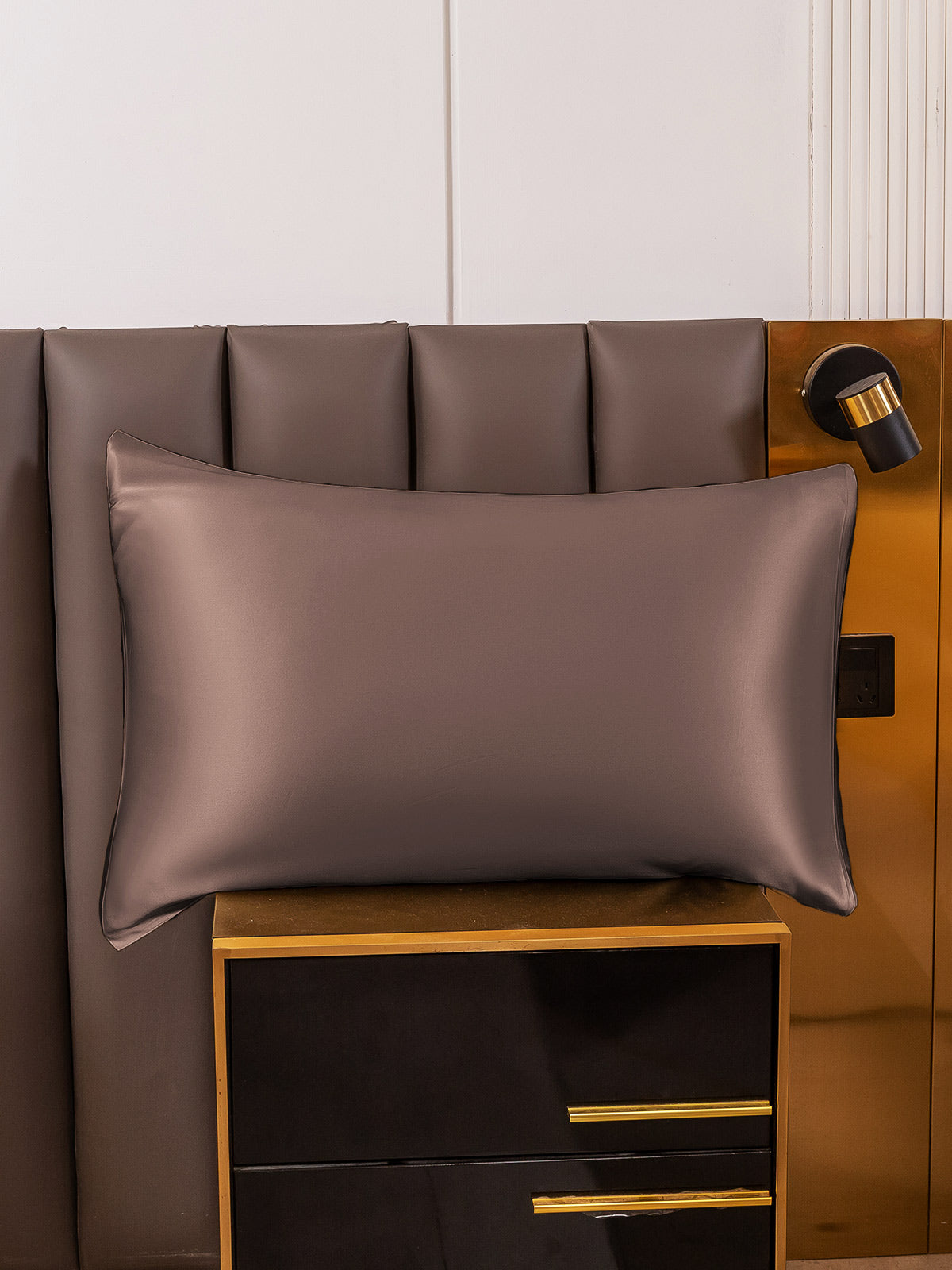 2Pcs 19 Momme Seidenkissenbezug mit Versteckter Reißverschluss