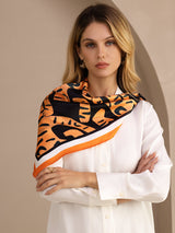 [Schwarzer Tiger] SilkSilky-DE Scarf 005