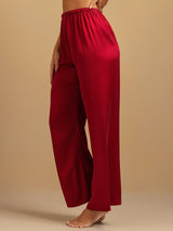 [Rotwein] SilkSilky-DE 19Momme Women's Sleep Pants 006