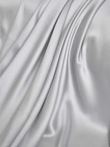 [Hellgrau+Weiß] SilkSilky-DE 25Momme Bettwäsche Sets 004