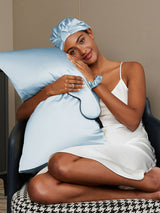 [Hellblau] SilkSilky-DE 19Momme Pillowcase Set 003