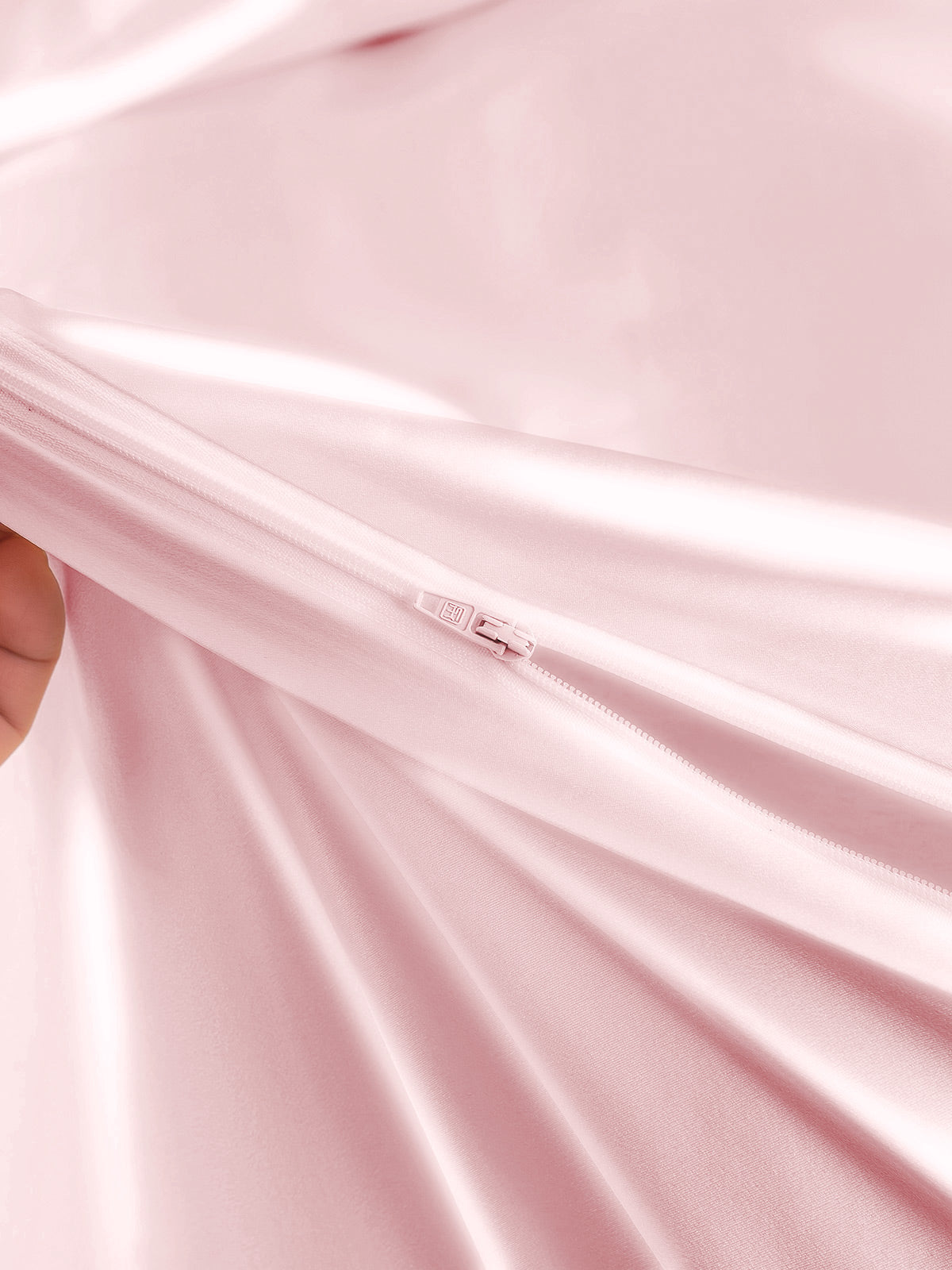 [Rosa] SilkSilky-DE 19Momme Reine Seide Duvet Cover 005