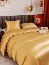 [Champagner] SilkSilky-DE Bettwäsche Sets 004