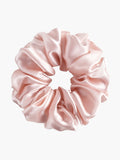 SilkSilky DE 19Momme Reine Seide Scrunchie Hellrosa 004