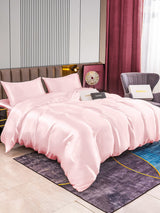 [Rosa] SilkSilky-DE 22Momme Reine Seide Bedding Set 002,