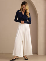 [Weiß] SilkSilky-DE Womens Pants 007