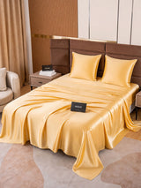 [Champagner] SilkSilky-DE Bettwäsche Sets 001