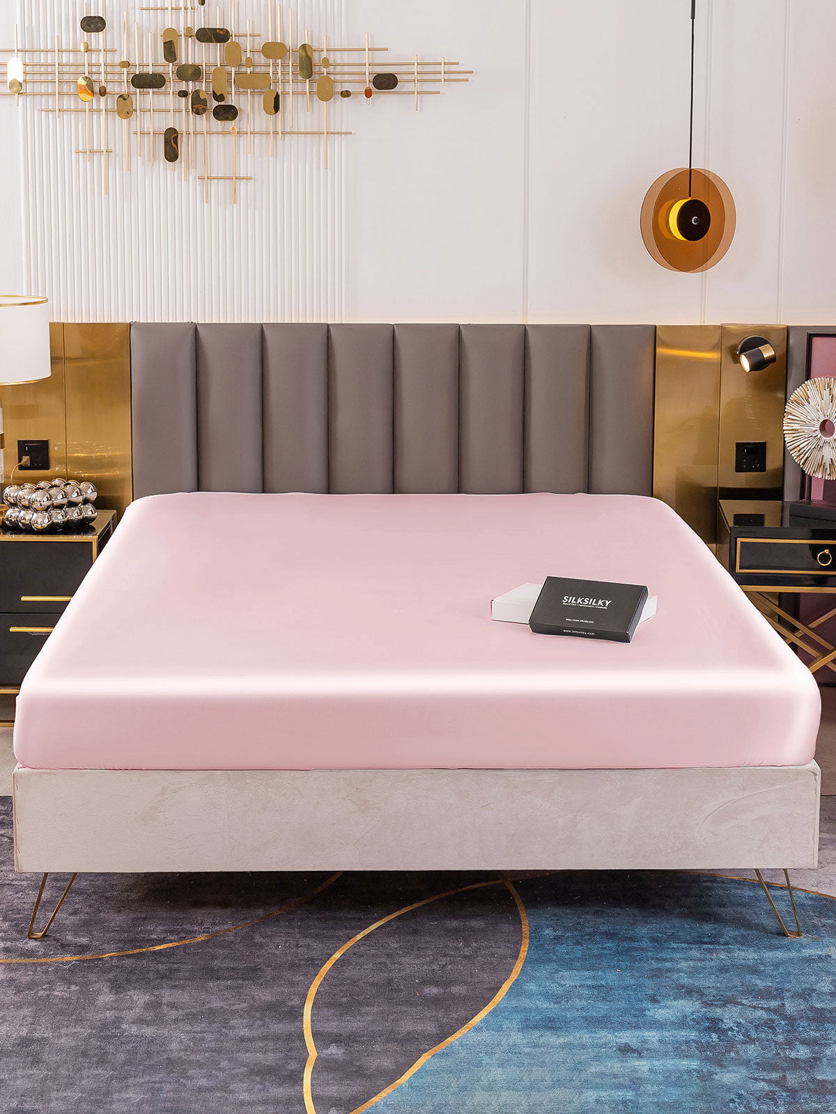 [Rosa] SilkSilky-DE 19Momme Reine Seide Sheet 002