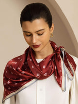 [Rotwein] SilkSilky-DE Scarf 003