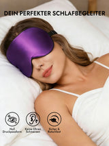 [Violett] SilkSilky-DE Augenmasken 005