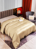 SilkSilky DE 22Momme Reine Seide Duvet Cover Beige 004