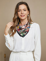 [P044] SilkSilky-DE Reine Seide Scarf 004