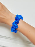 SilkSilky DE 19Momme Reine Seide Scrunchie Blau 004