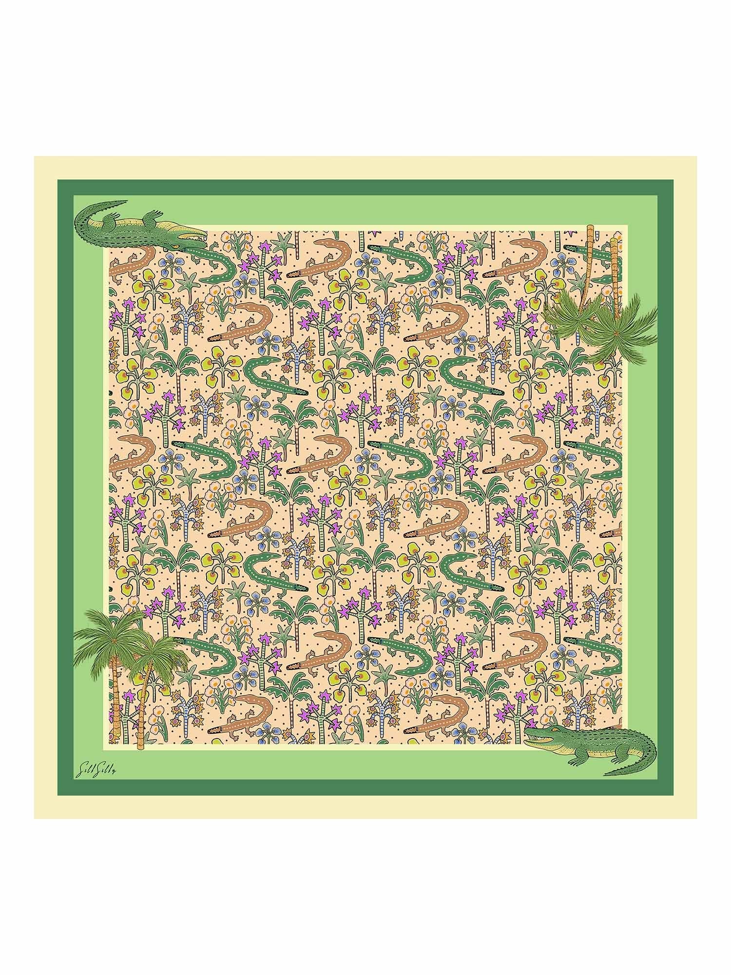 [Sand Krokodil] SilkSilky-DE Scarf 001