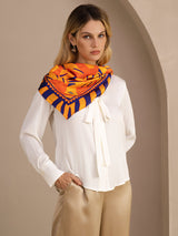 [Oranger Hund] SilkSilky-DE Scarf 005