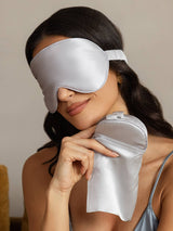 [Silber] SilkSilky-DE Augenmasken 002