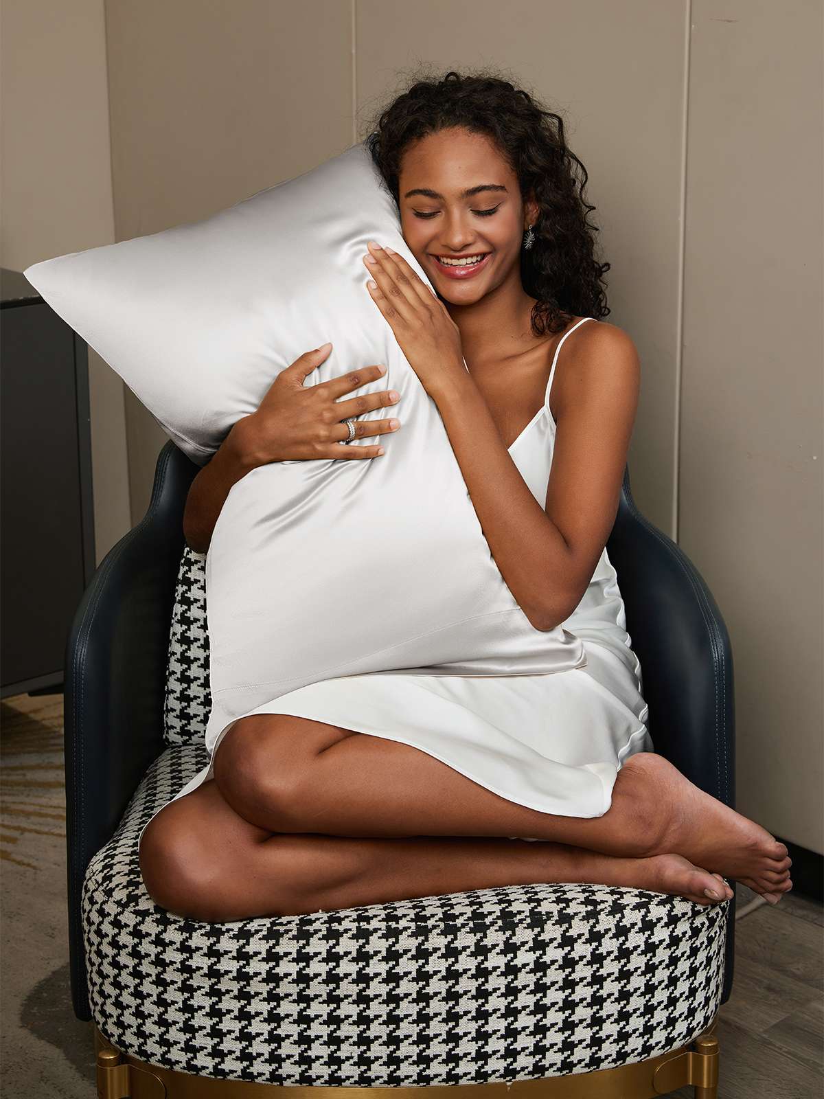 [Silber] SilkSilky-DE 22Momme Reine Seide Pillowcase 002