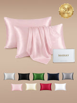 [Rosa] SilkSilky-DE 30Momme Kissenbezüge 001