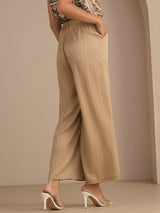[Curry] SilkSilky-DE Womens Pants 003