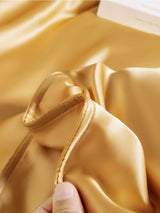 [Champagner] SilkSilky-DE 25Momme Bettwäsche Sets 007