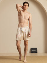 [Champagner] SilkSilky-DE Mens Sleep Bottoms 007