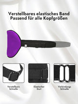 [Violett] SilkSilky-DE Augenmasken 004