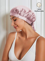 [Blasses Mauve] SilkSilky-DE Schlafmützen 001
