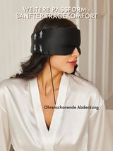 [Schwarz] SilkSilky-DE Augenmasken 005