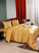 [Champagner] SilkSilky-DE Bettwäsche Sets 006