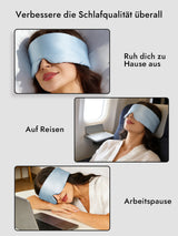 [Hellblau] SilkSilky-DE Augenmasken 006