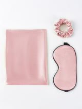 [Blasses Mauve] SilkSilky-DE 19Momme Reine Seide Pillowcase Set 003