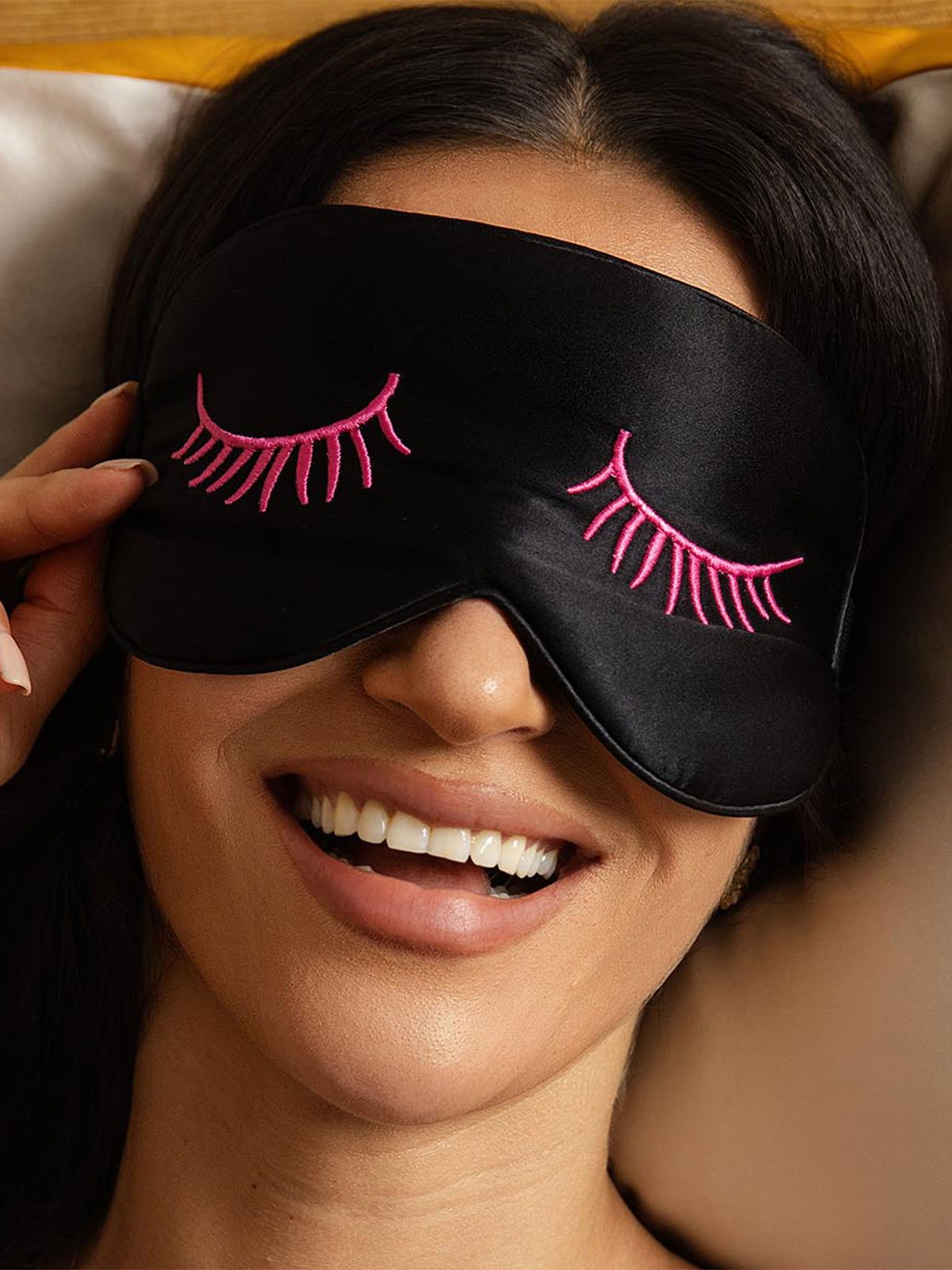 [RosaWimpern] SilkSilky-DE Reine Seide Eye Mask 001