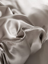 [Grau] SilkSilky-DE 19Momme Reine Seide Bedding Set 005