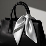 [Grau] SilkSilky-DE Schals 003