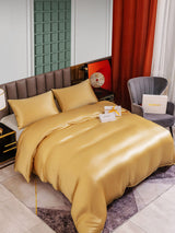 [Champagner] SilkSilky-DE 25Momme Bettwäsche Sets 004