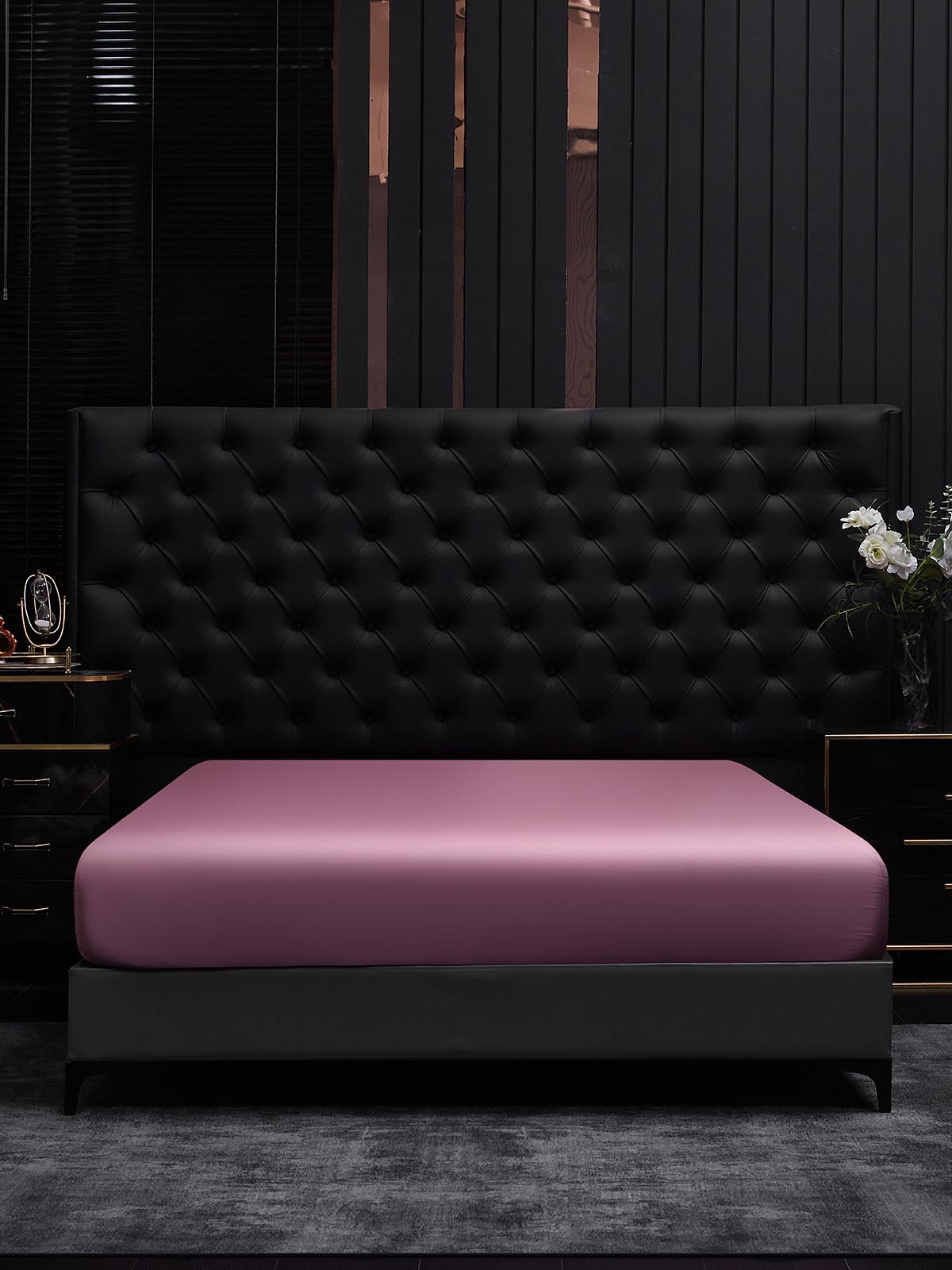 [Mauve Orchidee] SilkSilky-DE 19Momme Reine Seide Sheet 002