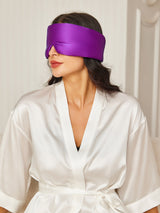 [Violett] SilkSilky-DE Augenmasken 002