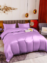 [Lavendel] SilkSilky-DE 19Momme Reine Seide Bedding Set 001