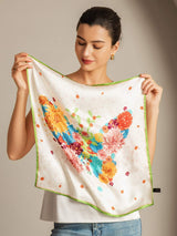[P091] SilkSilky-DE Reine Seide Scarf 003