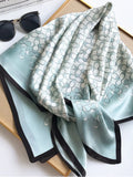 SilkSilky DE Reine Seide Scarf Mintgrün 002