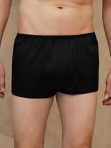 [Schwarz] SilkSilky-DE Mens Underwear 003