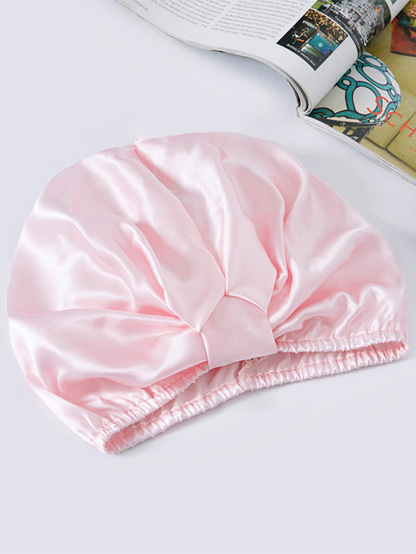 [Rosa] SilkSilky-DE Reine Seide Sleep Cap 002,