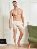 SilkSilky DE Seidenstrick Mens Underwear Beige 004