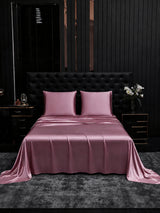 [Blasses Mauve] SilkSilky-DE Bettwäsche Sets 002
